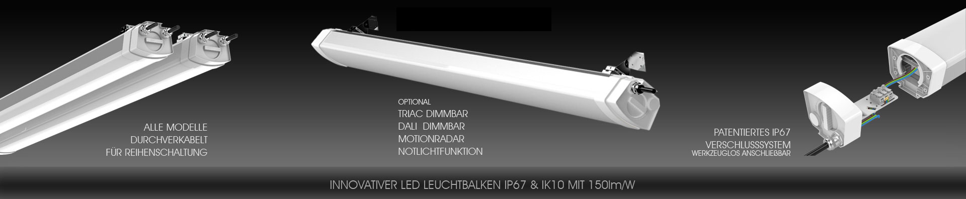 LED BALKEN IP67